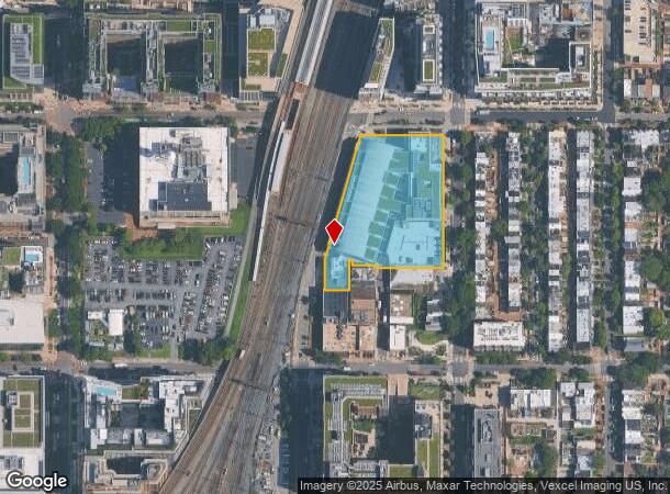 1103 Delaware Ave Ne, Washington, DC Parcel Map