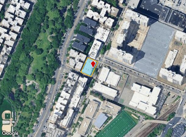 751 Concourse Vlg W, Bronx, NY Parcel Map