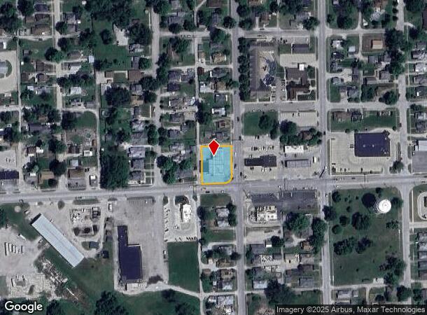  813 S Central Ave, Paris, IL Parcel Map