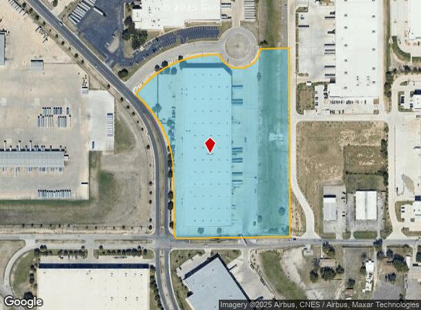 1510 Cornerway Blvd, San Antonio, TX Parcel Map