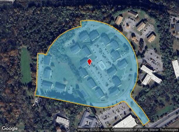  3805 Stratford Park Dr Sw, Roanoke, VA Parcel Map