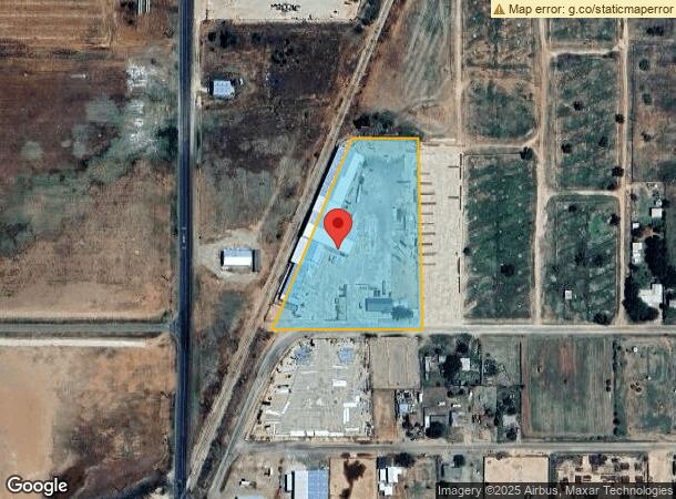  1301 W Webb St, Brownfield, TX Parcel Map