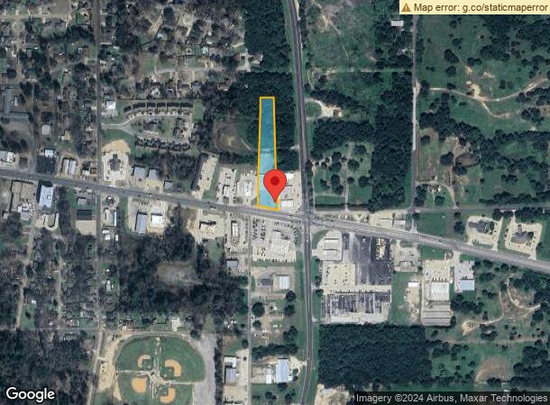  1107 Broadway Ave, Gladewater, TX Parcel Map