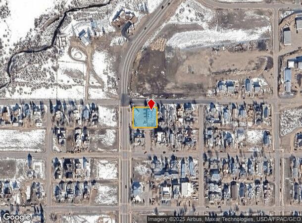 602 Butte Ave, Crested Butte, CO Parcel Map