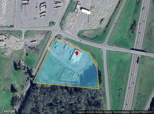  127 Barnes Dr, Toledo, WA Parcel Map