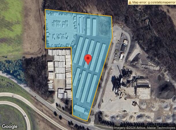  1900 Rawsonville Rd, Van Buren Township, MI Parcel Map