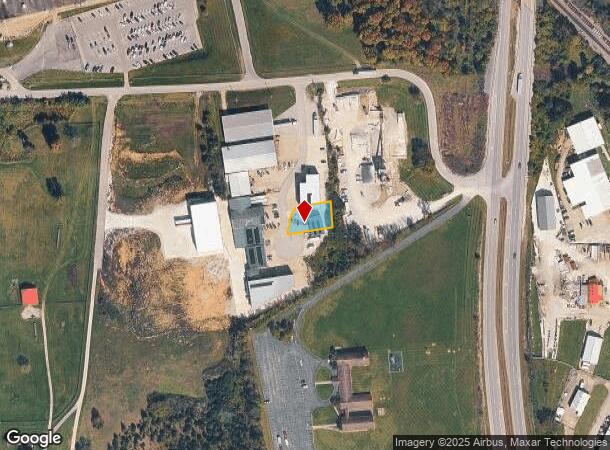  1061 Cable Ct, Lawrenceburg, KY Parcel Map