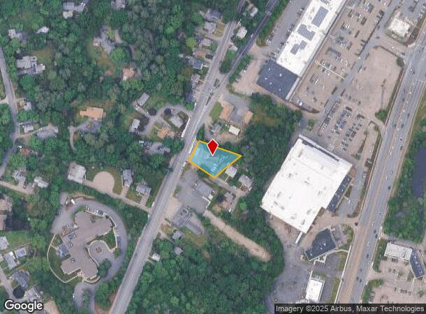  694 Washington St, Dedham, MA Parcel Map