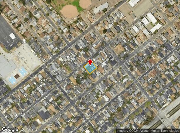  1050 70Th Ave, Oakland, CA Parcel Map