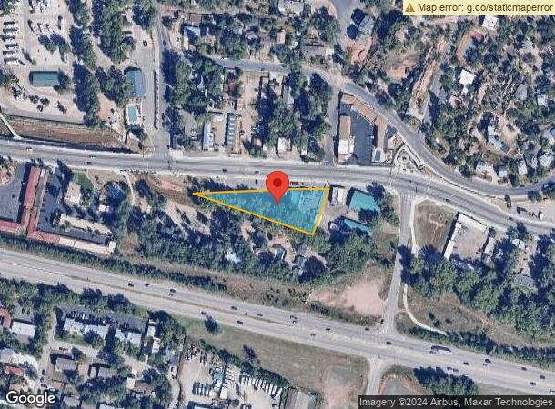  3625 W Colorado Ave, Colorado Springs, CO Parcel Map