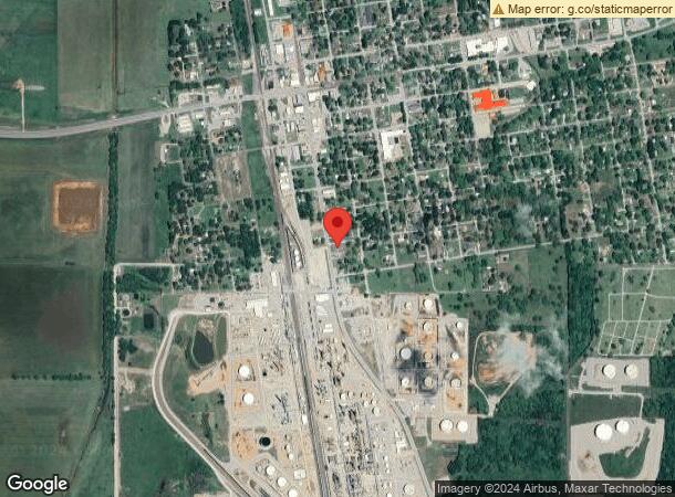  701 S Dean A Mcgee Ave, Wynnewood, OK Parcel Map