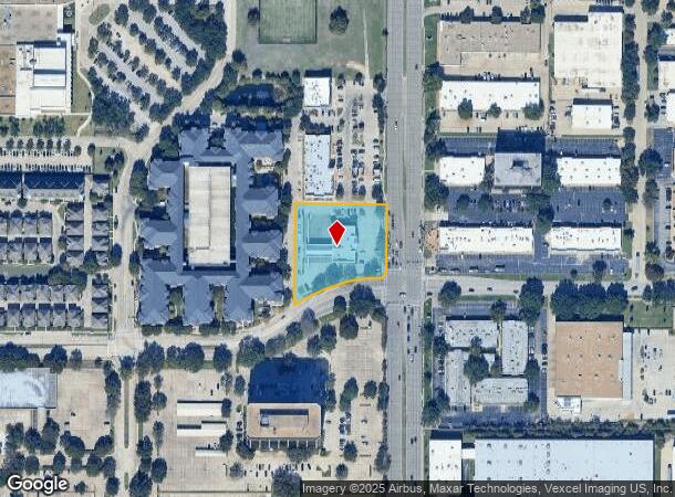 13601 Midway Rd, Dallas, TX Parcel Map