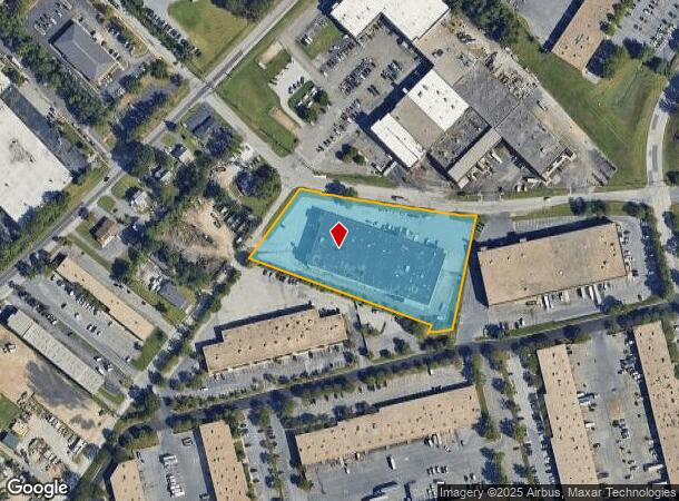 1601 Knecht Ave, Halethorpe, MD Parcel Map