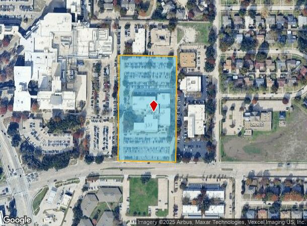 3801 W 15Th St, Plano, TX Parcel Map