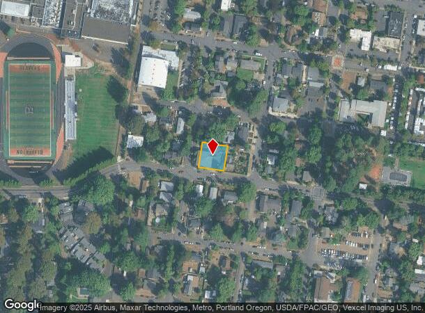  4970 Sw Main Ave, Beaverton, OR Parcel Map