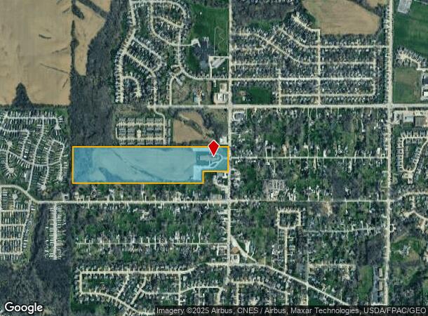 5074 N Pine St, Davenport, IA Parcel Map