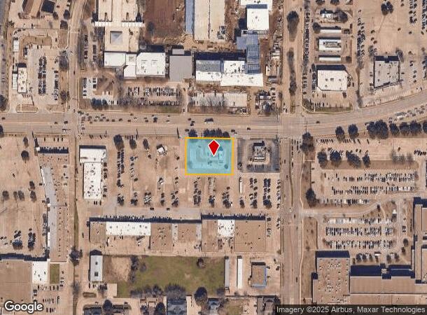  1102 W Main St, Lewisville, TX Parcel Map