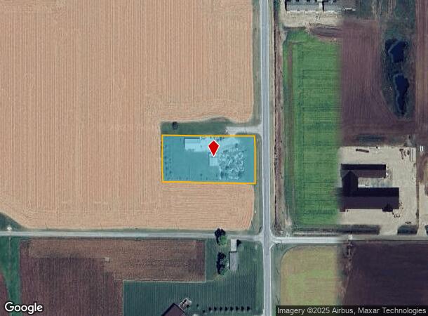  1701 S Hamilton St, Sullivan, IL Parcel Map