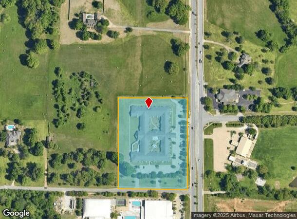 4461 N Crossover Rd, Fayetteville, AR Parcel Map