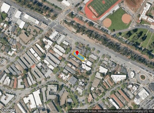 1207 Floribunda Ave, Burlingame, CA Parcel Map