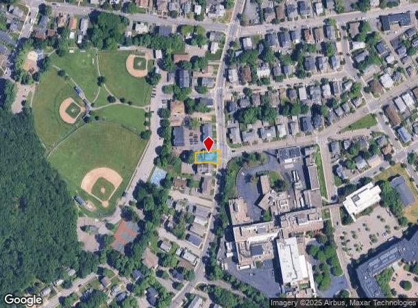  165 South St, Waltham, MA Parcel Map