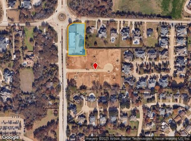 101 E Highland St, Southlake, TX Parcel Map