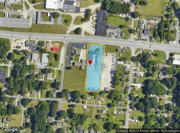 2410 E Martin Luther King Jr Dr, High Point, NC Parcel Map