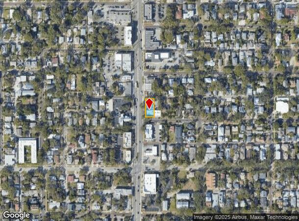  1001 4Th St N, Saint Petersburg, FL Parcel Map