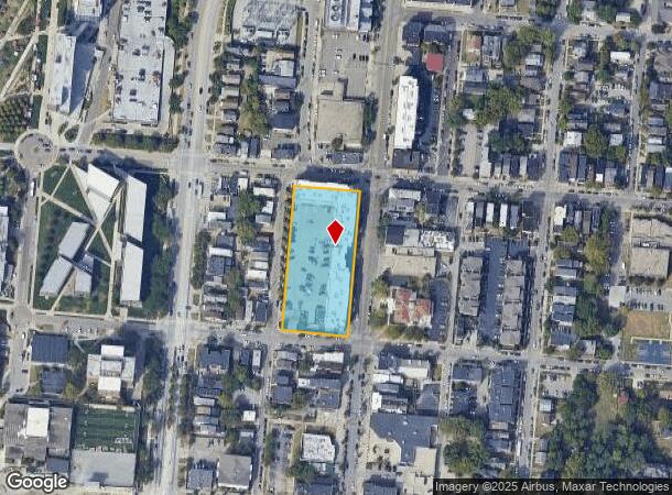  2801 Short Vine St, Cincinnati, OH Parcel Map