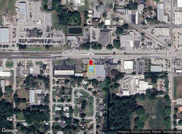  1229 W King St, Cocoa, FL Parcel Map