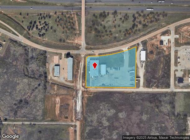  2707 Central Fwy E, Wichita Falls, TX Parcel Map