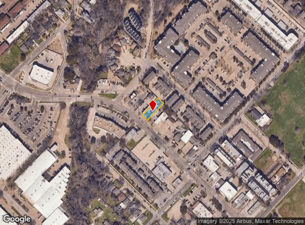  4732 Maple Ave, Dallas, TX Parcel Map