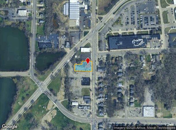  1210 S Burdick St, Kalamazoo, MI Parcel Map