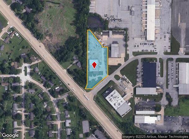  4418 Merchant Rd, Fort Wayne, IN Parcel Map