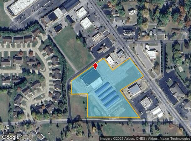  950 N Cass St, Wabash, IN Parcel Map