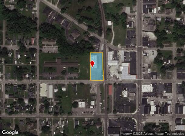 201 W High St, Liberty, IN Parcel Map