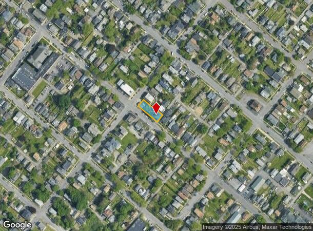  713 Beech St, Scranton, PA Parcel Map