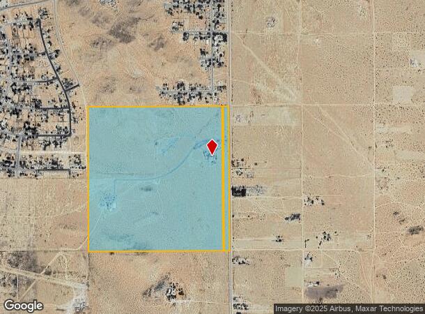 39501 180Th St E, Palmdale, CA Parcel Map
