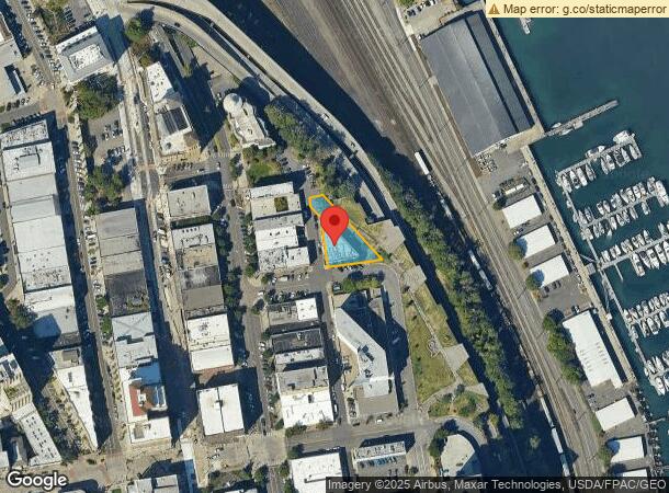  702 A St, Tacoma, WA Parcel Map