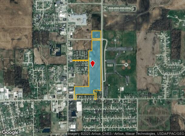 1152 N Shoop Ave, Wauseon, OH Parcel Map
