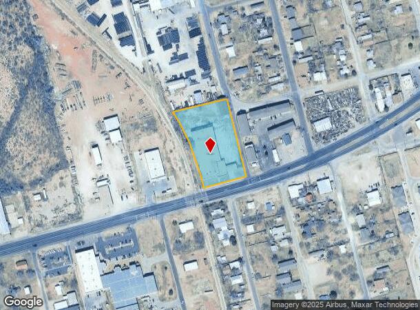  3418 W Highway 80, Big Spring, TX Parcel Map