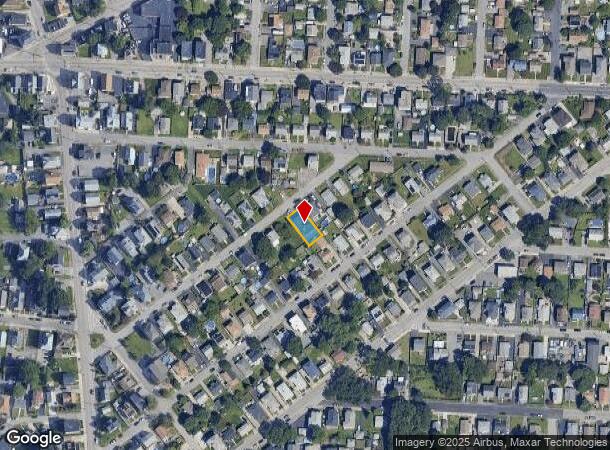 89 Linton St, Pawtucket, RI Parcel Map