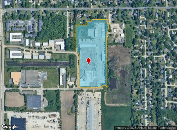  2125 Rochester Rd, Montgomery, IL Parcel Map