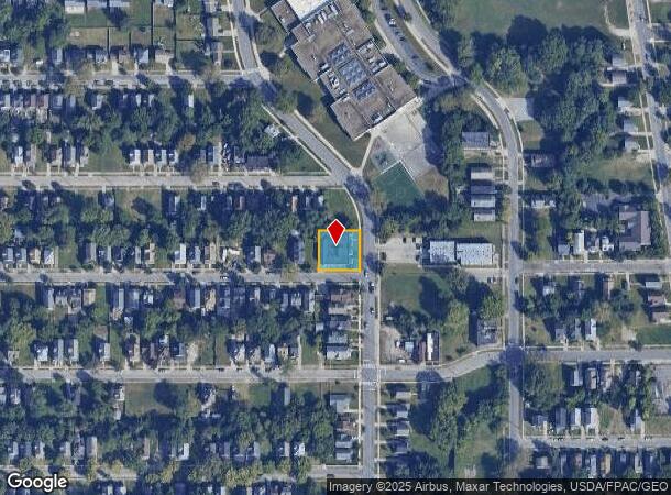  884 Parkwood Dr, Cleveland, OH Parcel Map