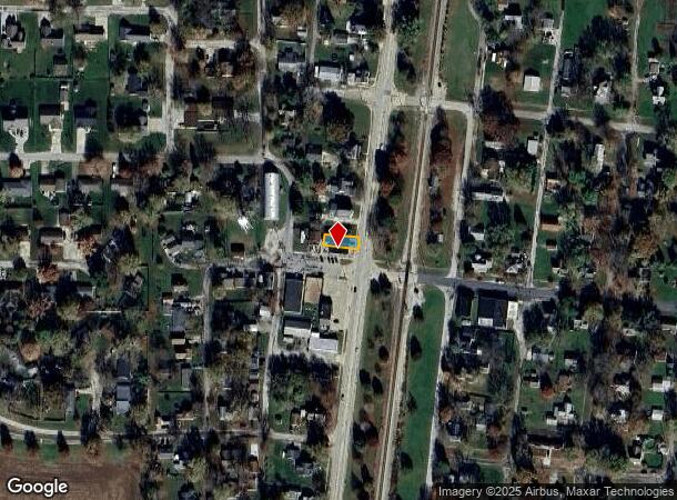 11 N Chestnut St, Pesotum, IL Parcel Map