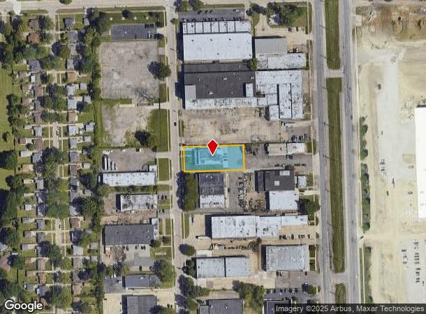  23664 Pinewood St, Warren, MI Parcel Map