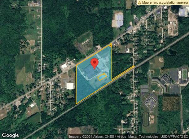  3500 N Ridge Rd W, Ashtabula, OH Parcel Map