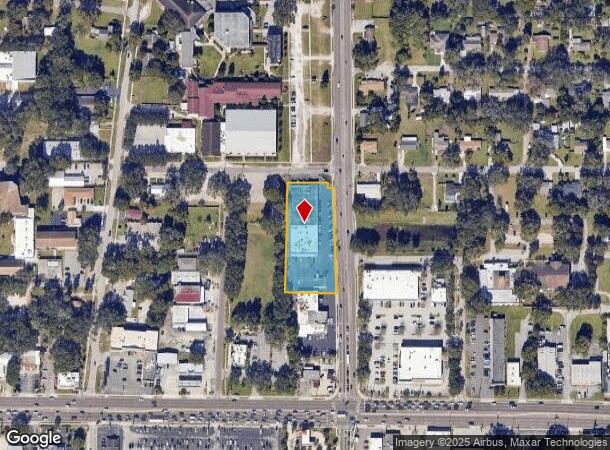 128 N Parsons Ave, Brandon, FL Parcel Map
