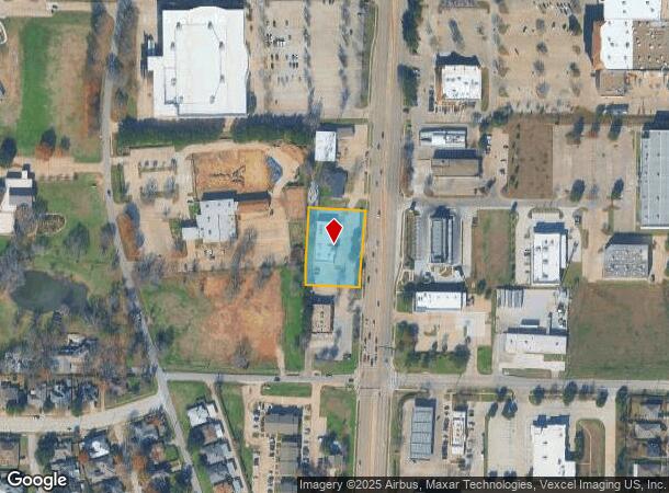 5520 S Cooper St, Arlington, TX Parcel Map