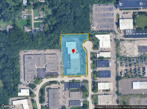 21477 Bridge St, Southfield, MI Parcel Map